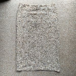 Alice + Olivia Ramos Embellished Skirt